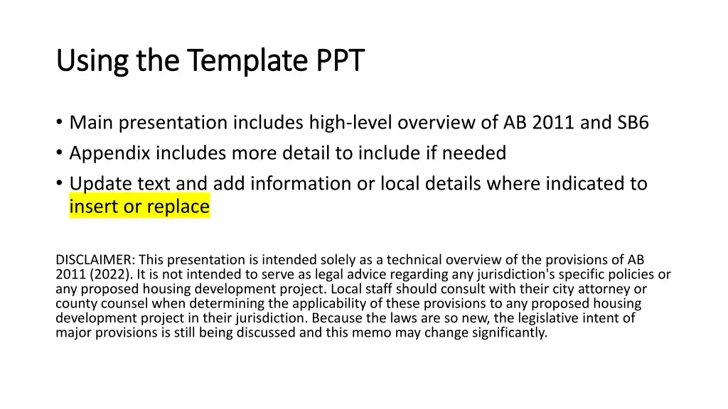 using the template ppt using the template ppt