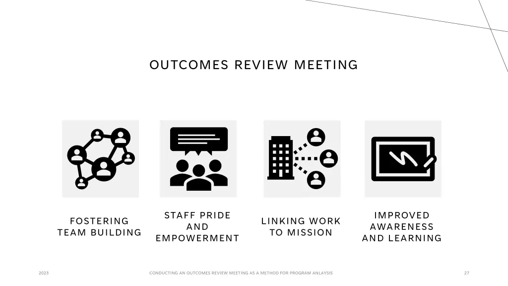 outcomes review meeting 1