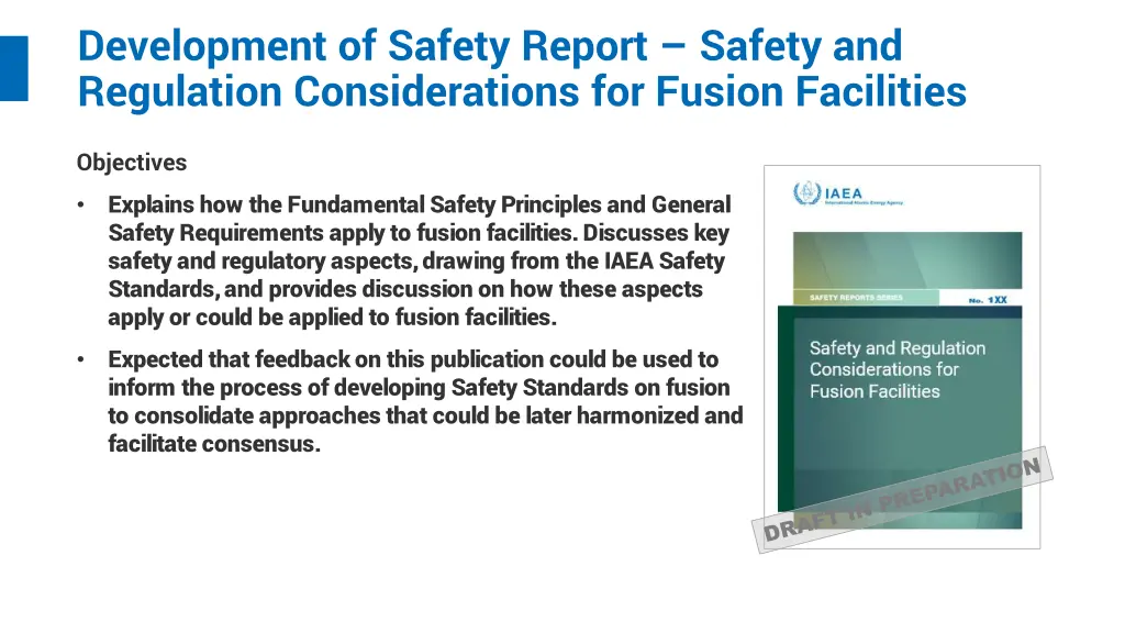 development of safety report safety
