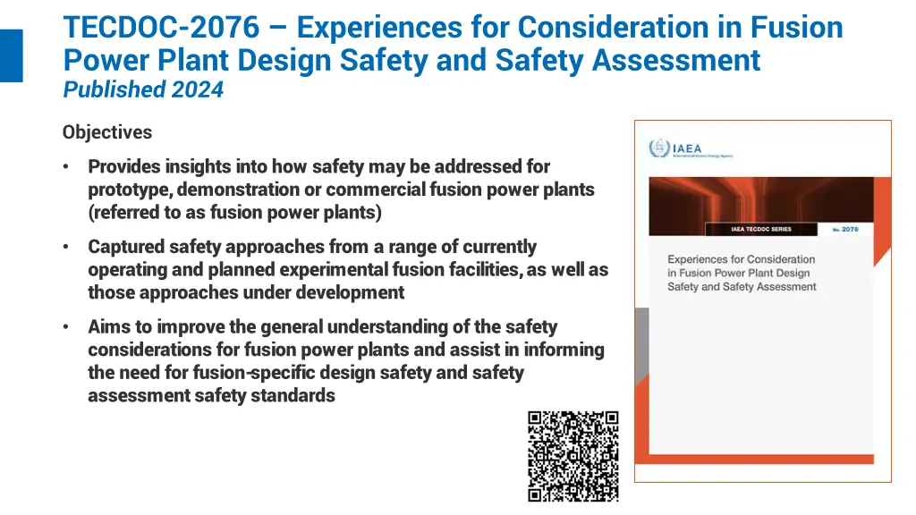 tecdoc 2076 experiences for consideration