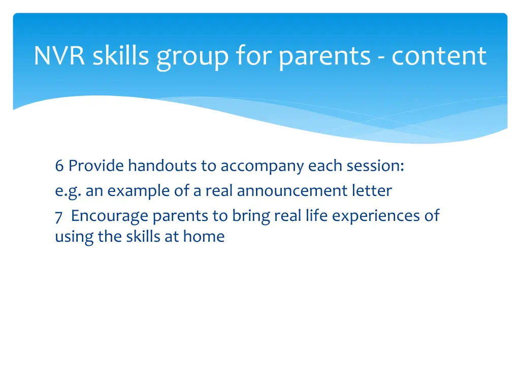 nvr skills group for parents content 1