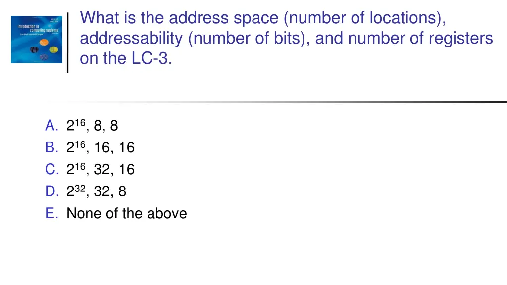 what is the address space number of locations