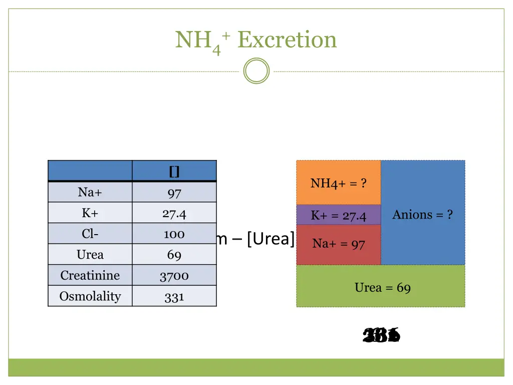 nh 4 excretion 1