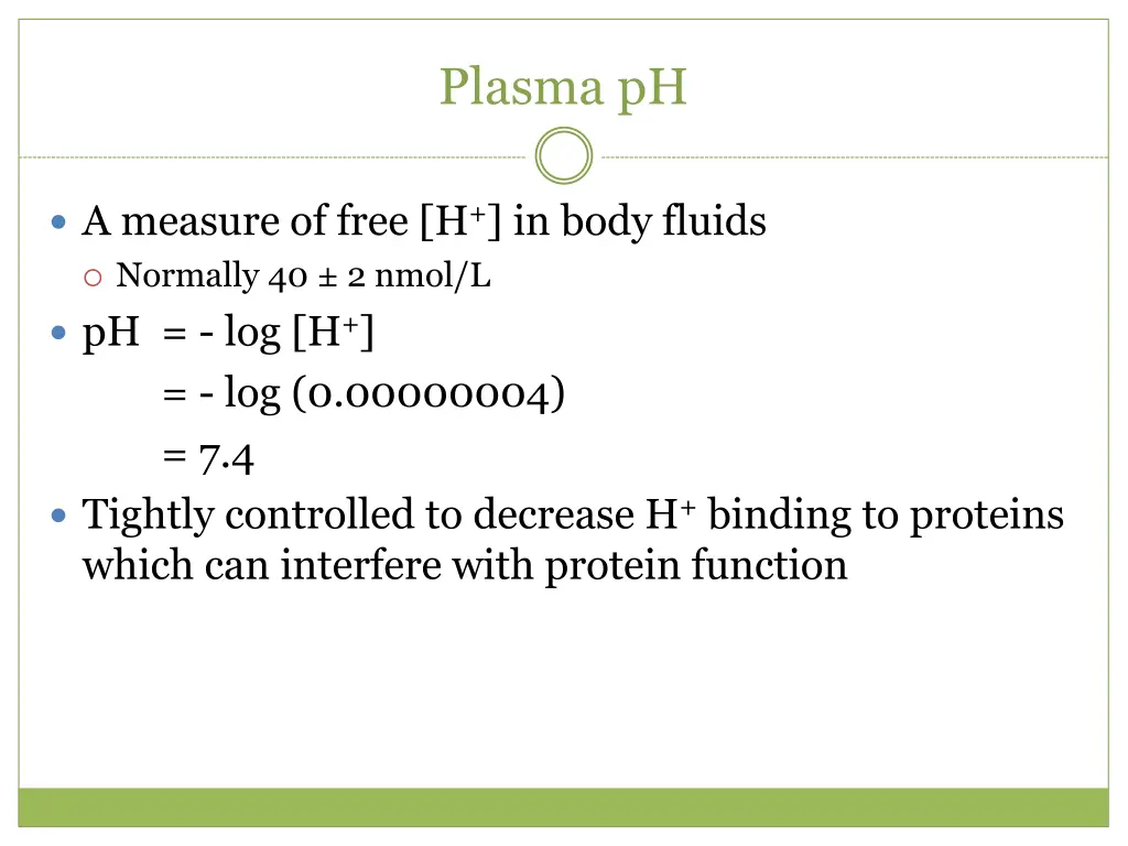 plasma ph
