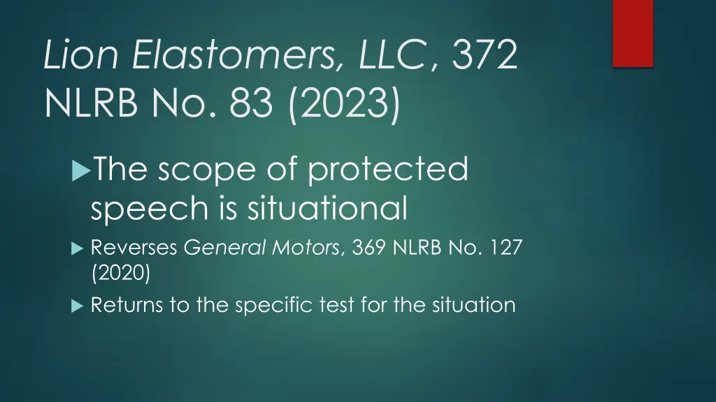 lion elastomers llc 372 nlrb no 83 2023