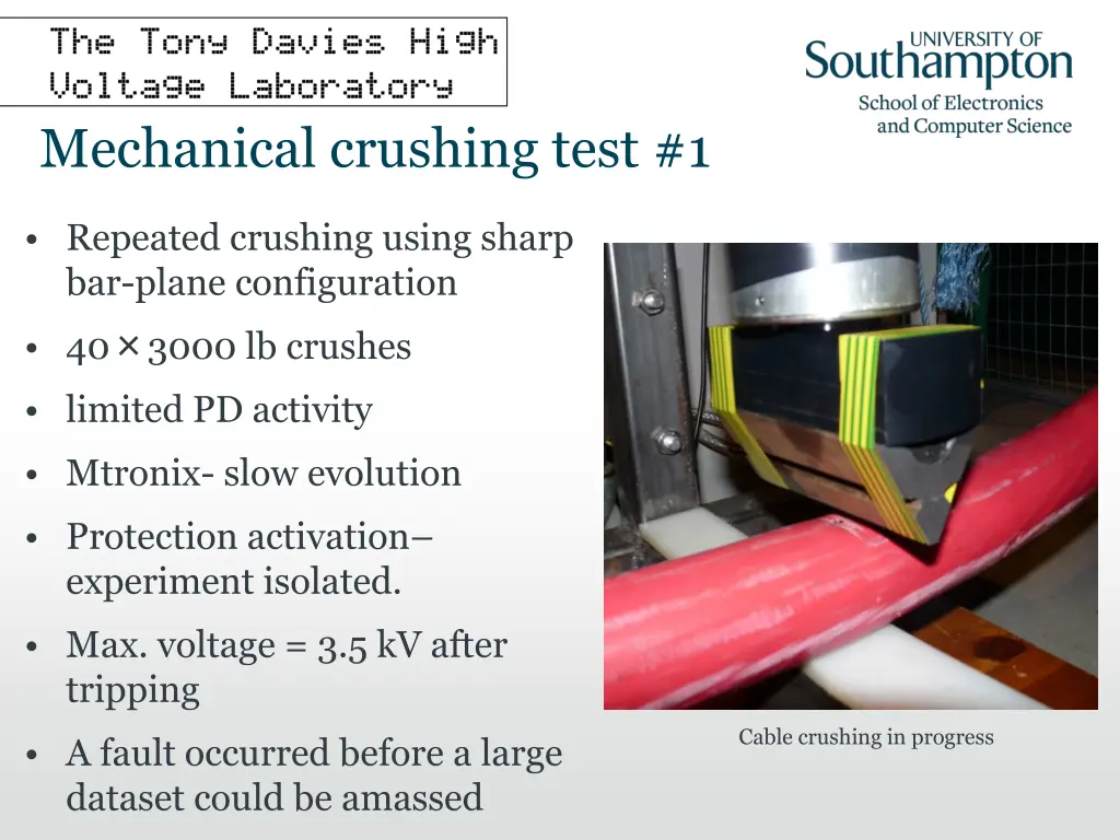 mechanical crushing test 1