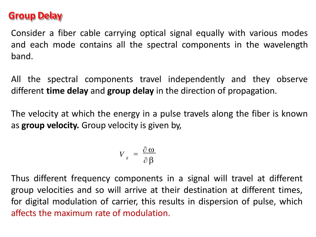 groupdelay