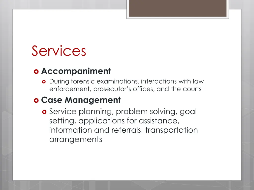 services 2