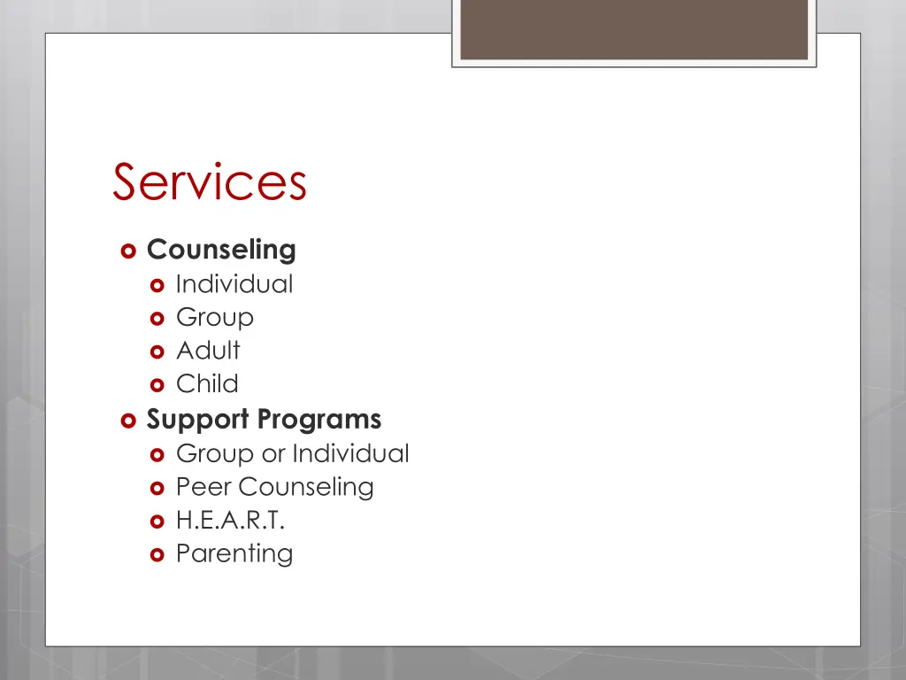 services 3