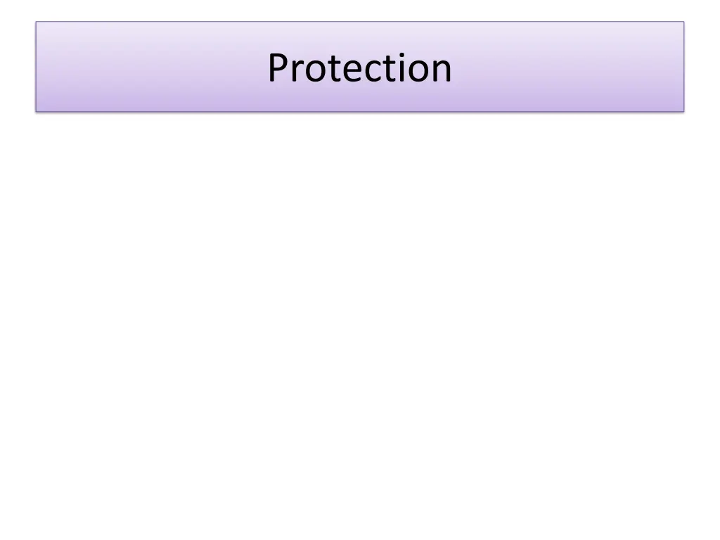 protection