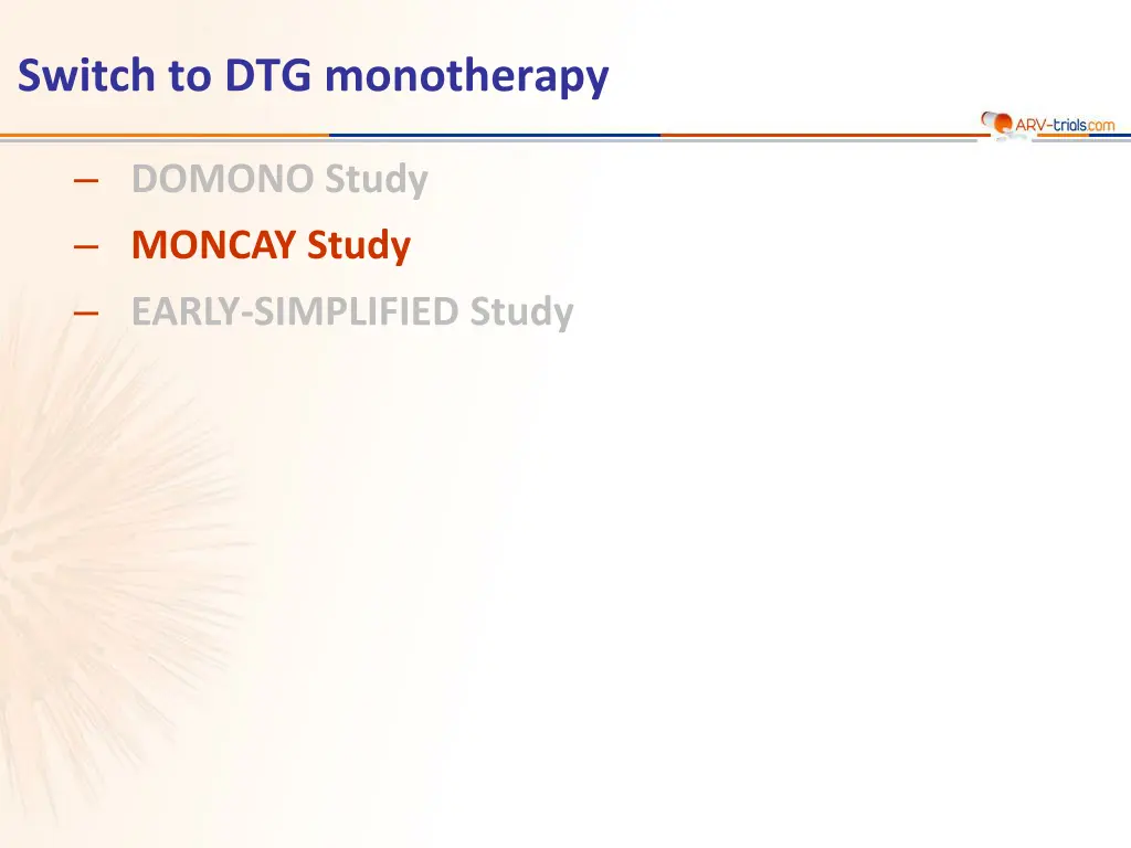 switch to dtg monotherapy