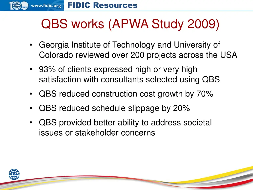 fidic resources 12