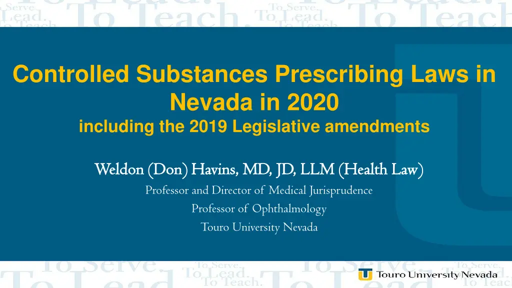 controlled substances prescribing laws in nevada