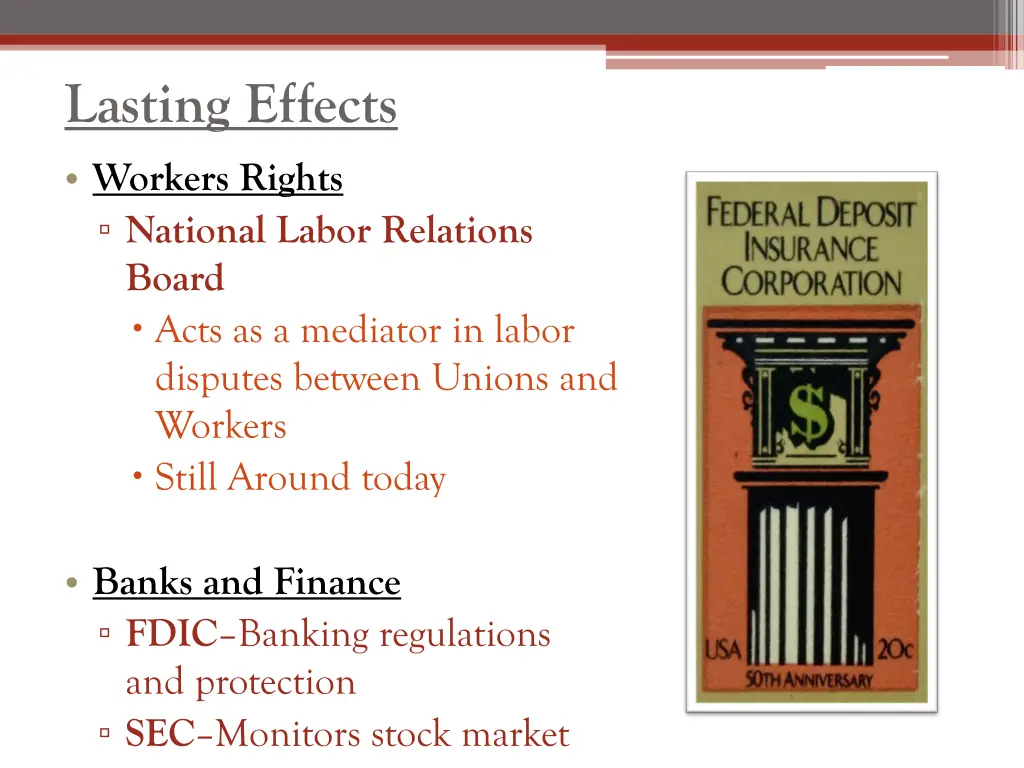 lasting effects workers rights national labor