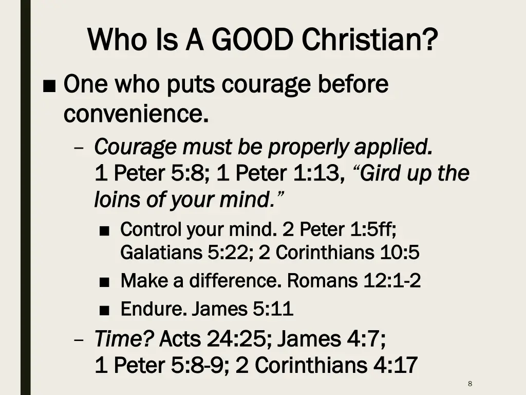 who is a good christian who is a good christian 3