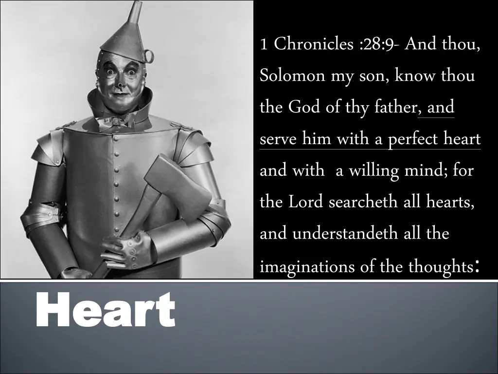 1 chronicles 28 9 and thou solomon my son know