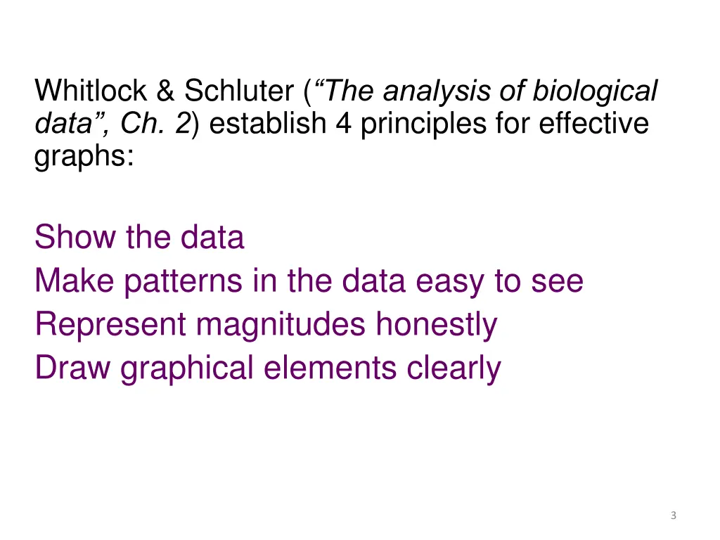 whitlock schluter the analysis of biological data