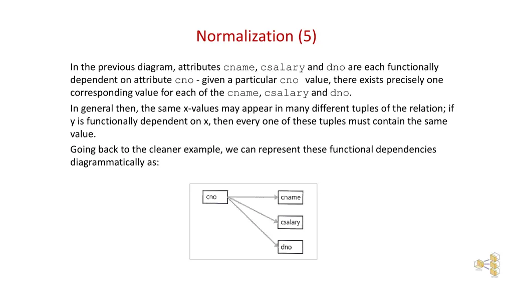 normalization 5