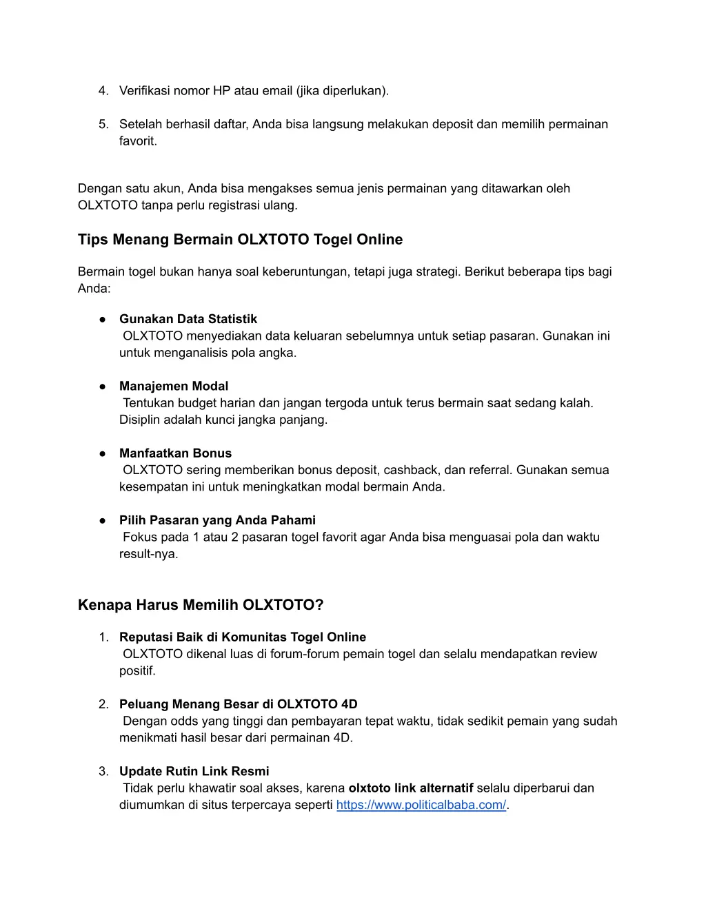 4 verifikasi nomor hp atau email jika diperlukan