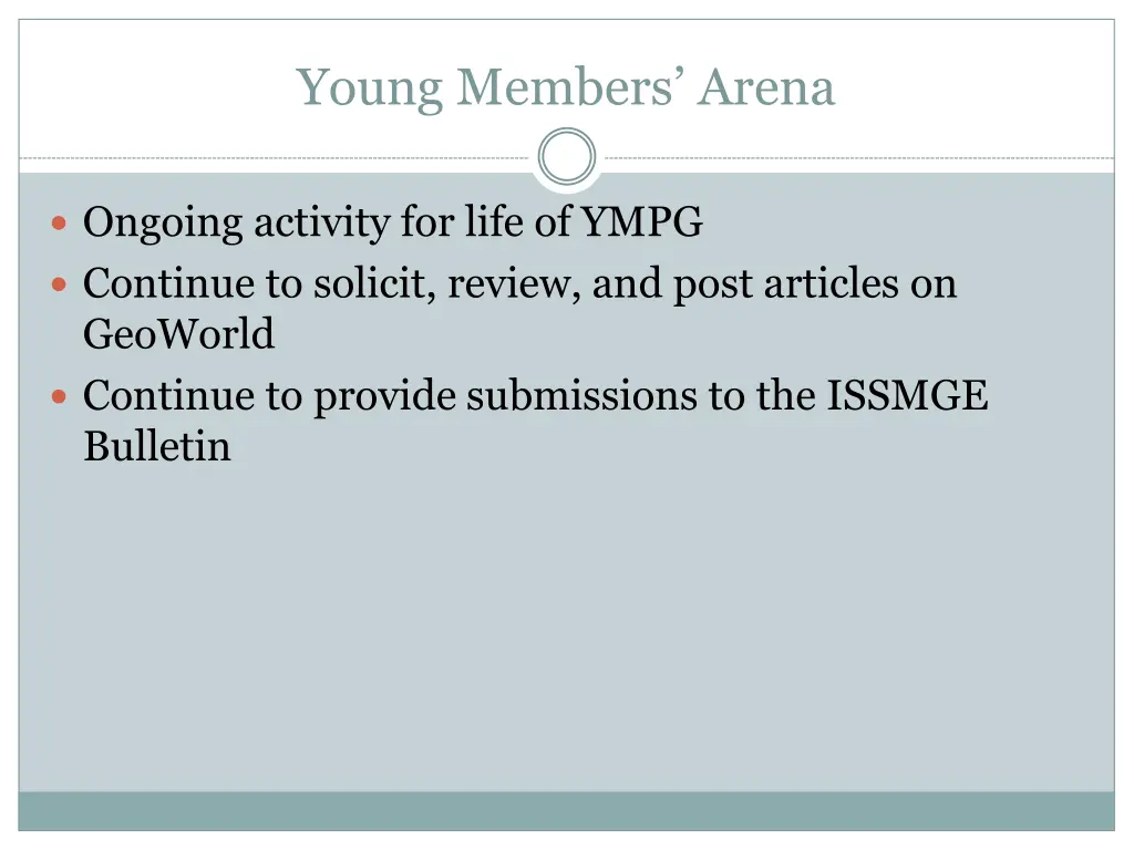 young members arena 1
