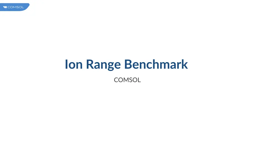 ion range benchmark