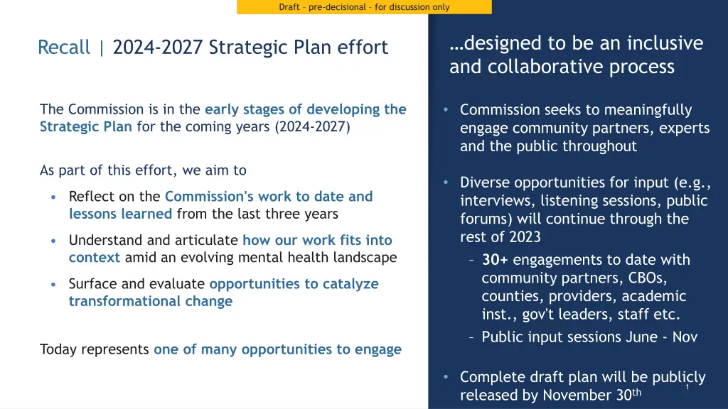 internal draft for discussion draft