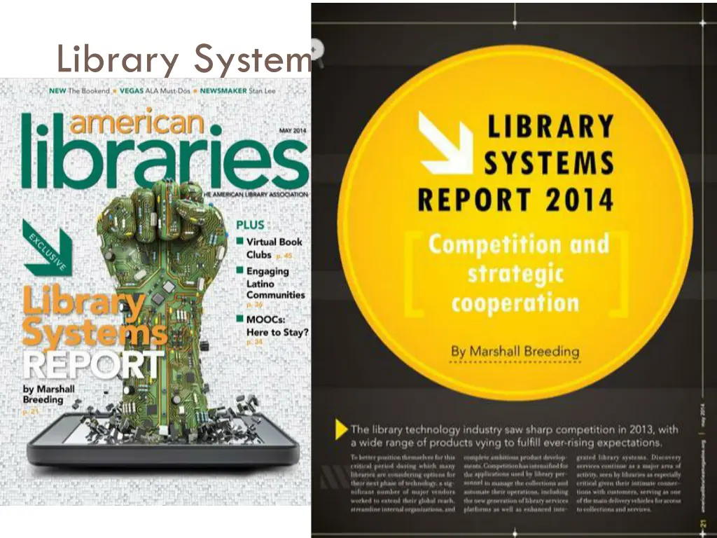 library systems report 2014