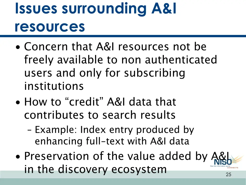 issues surrounding a i resources