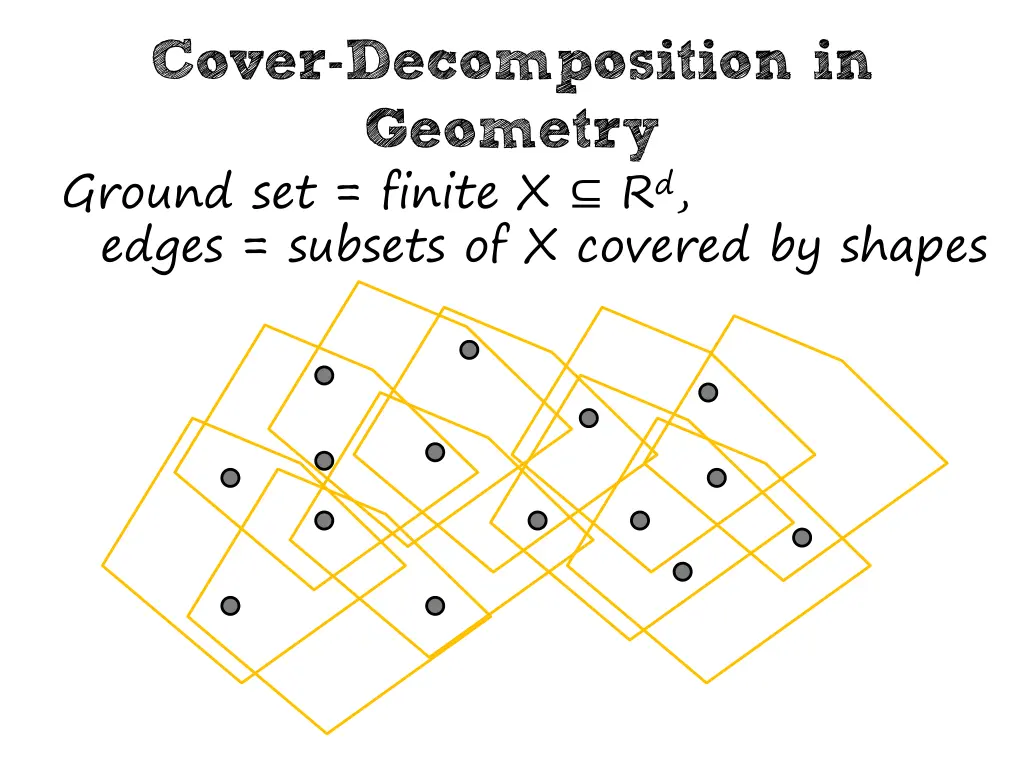 cover decomposition in geometry