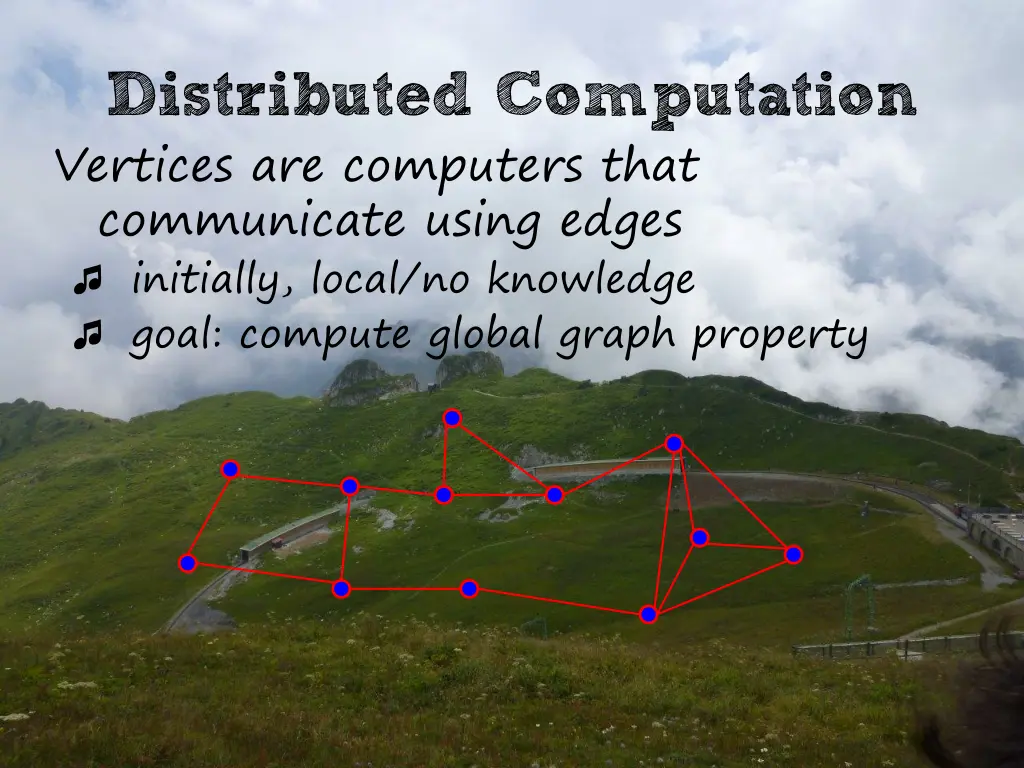 distributed computation vertices are computers