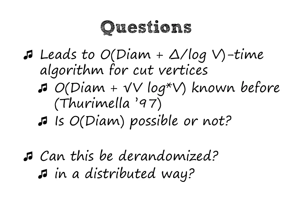 questions