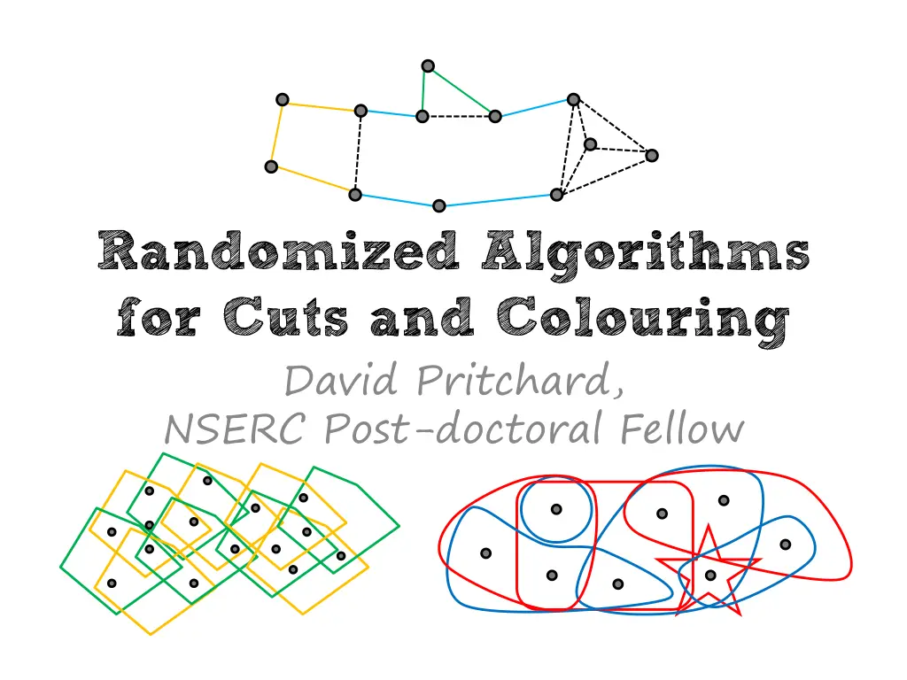 randomized algorithms for cuts and colouring
