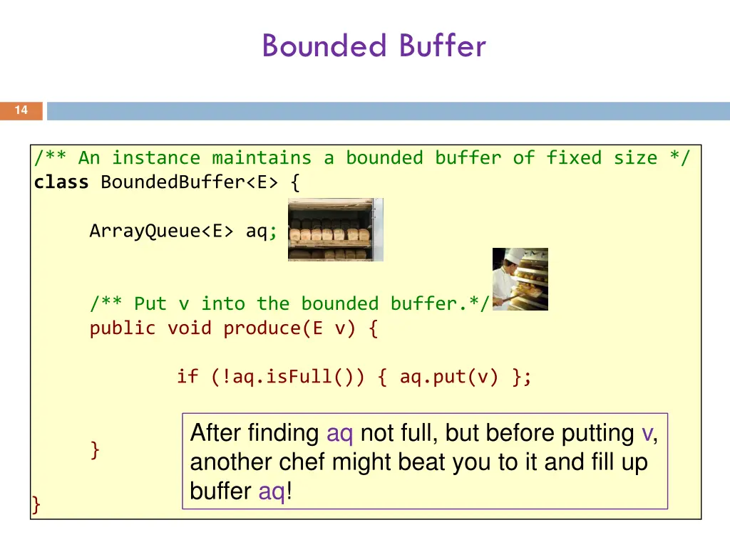 bounded buffer 2