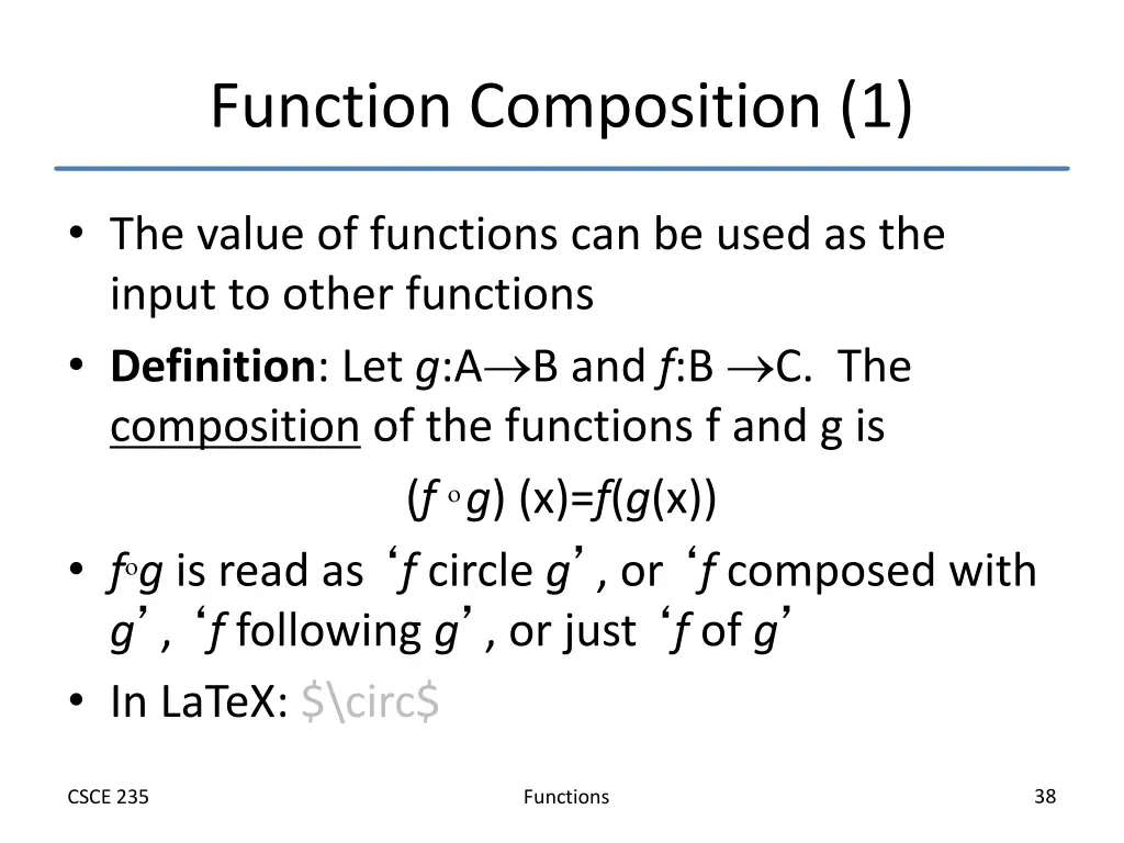function composition 1