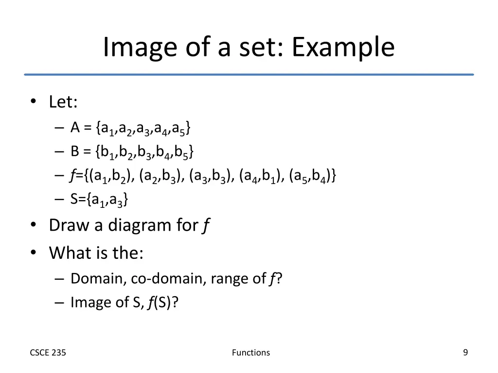 image of a set example