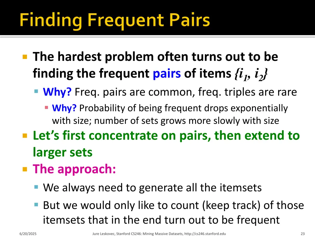 the hardest problem often turns out to be finding