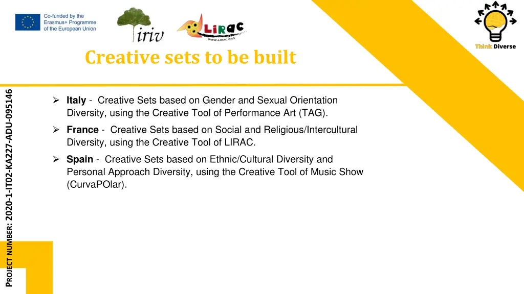creative sets to be built