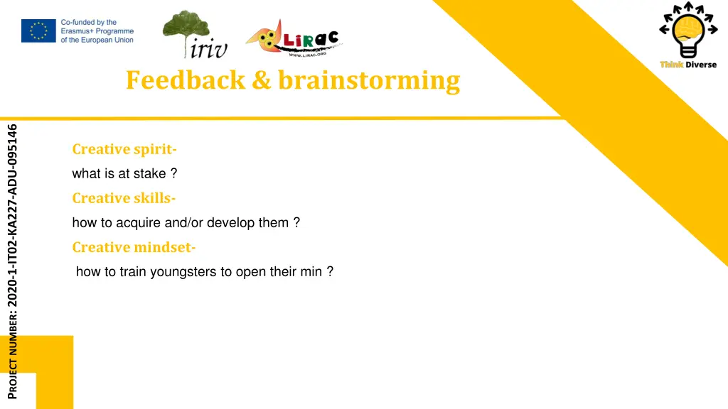 feedback brainstorming