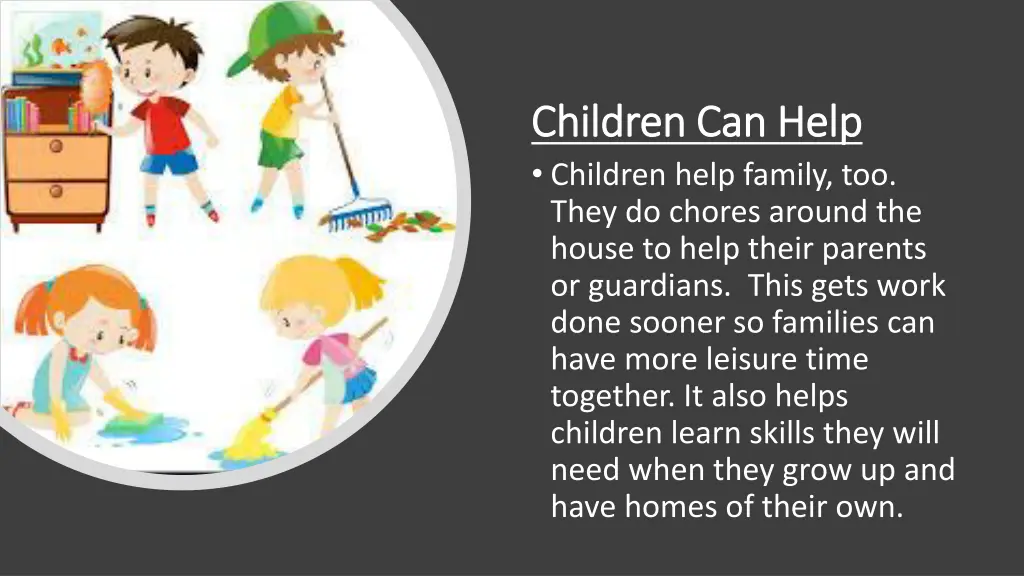 children can help children can help children help