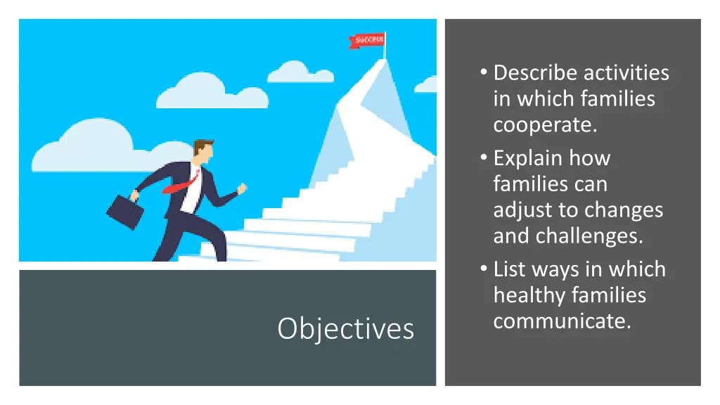 describe activities in which families cooperate