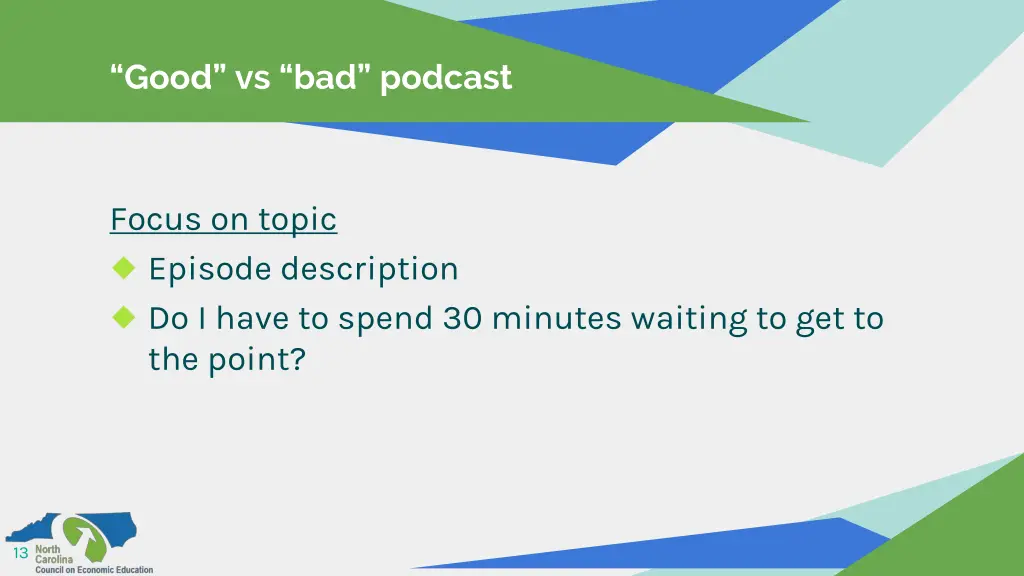 good vs bad podcast
