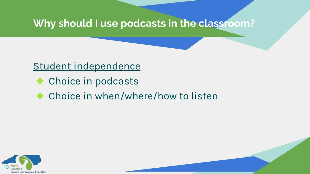 why should i use podcasts in the classroom 3