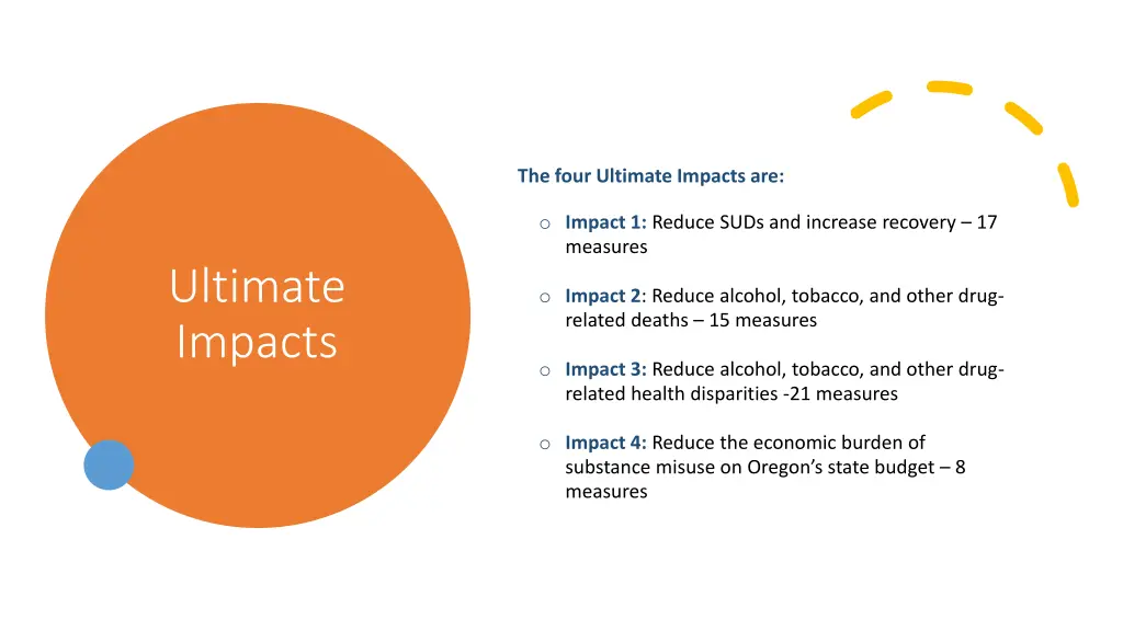 the four ultimate impacts are