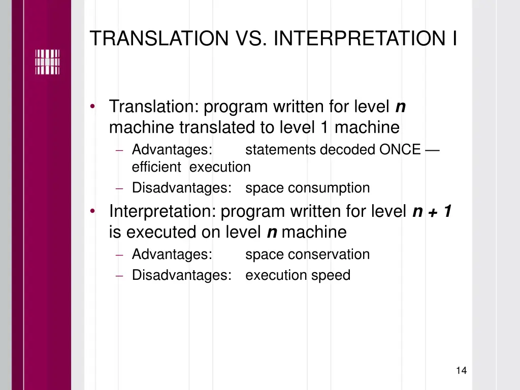translation vs interpretation i