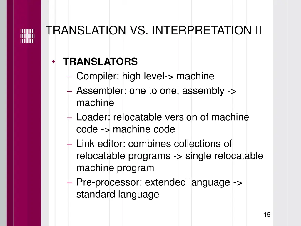 translation vs interpretation ii