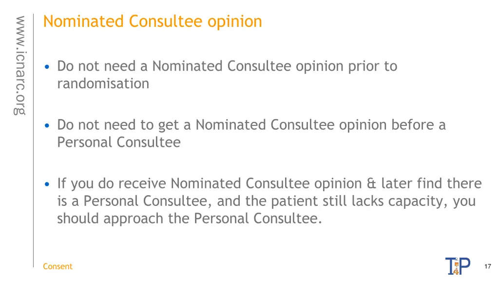 nominated consultee opinion