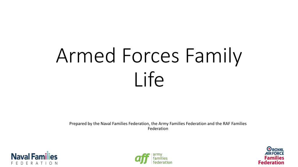 armed forces family life