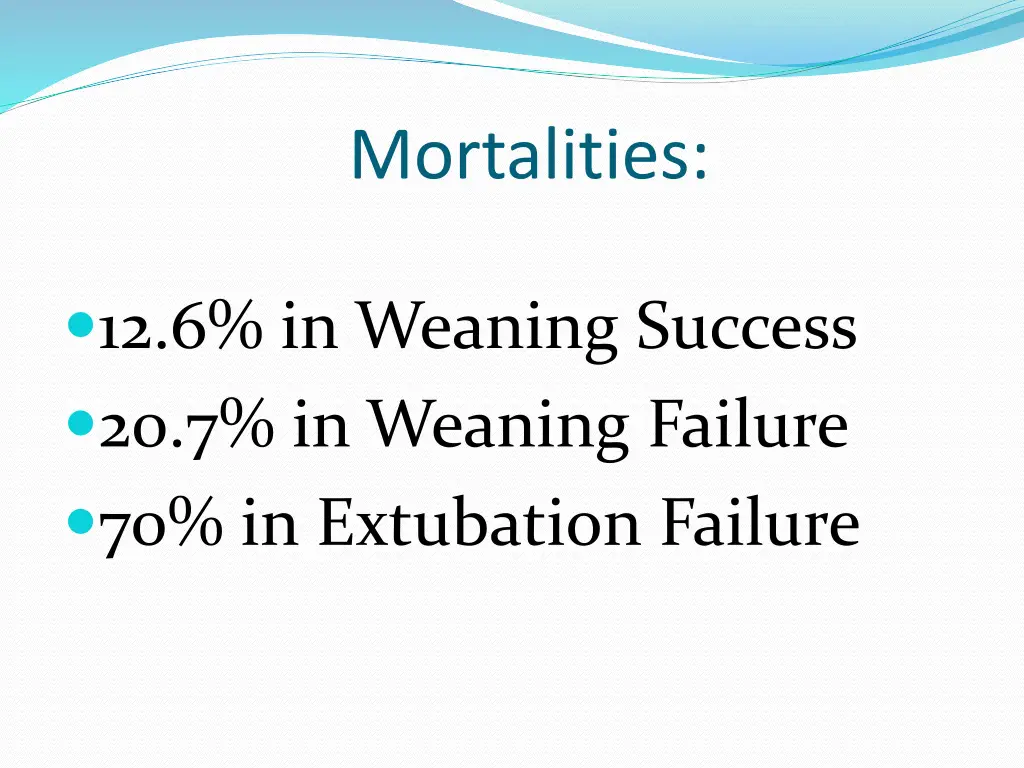mortalities