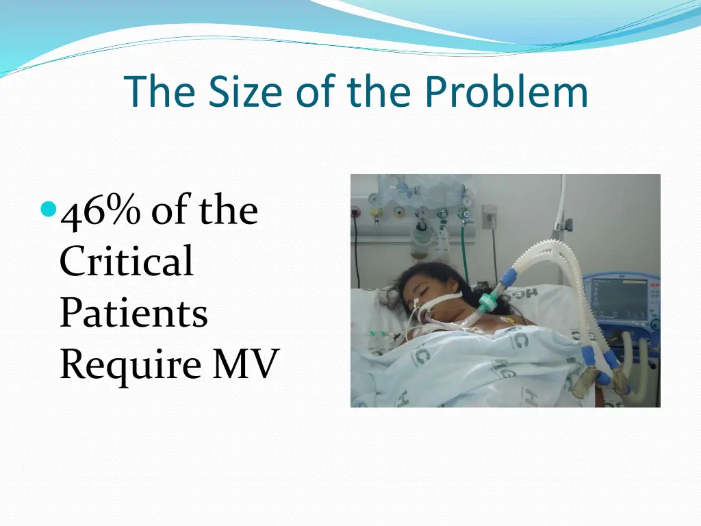 the size of the problem