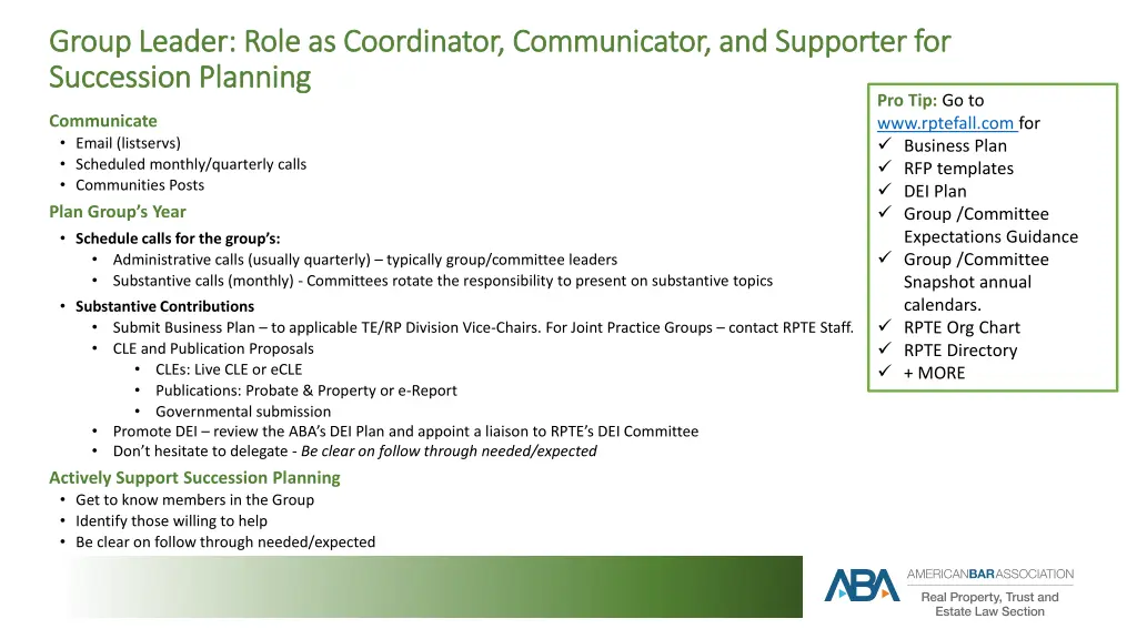 group leader role as coordinator communicator
